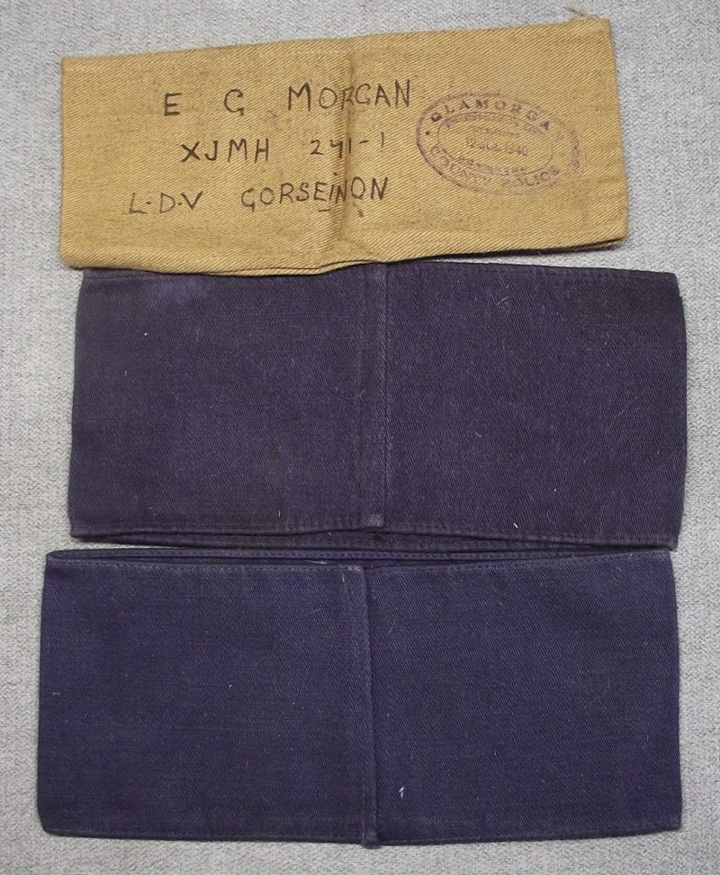 Named LDV Armband, Glamorgan County Police, Gorseinon, Swansea.
