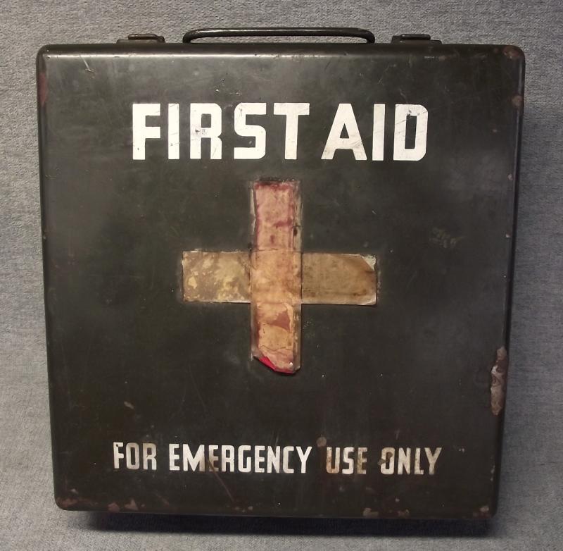 U.S./Allied, First Aid Box, 24 Unit and Contents.