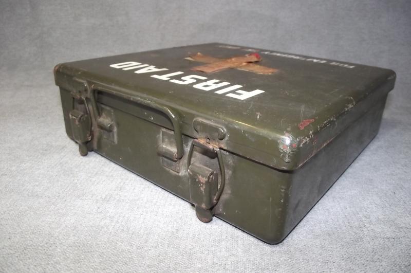 U.S./Allied, First Aid Box, 24 Unit and Contents.