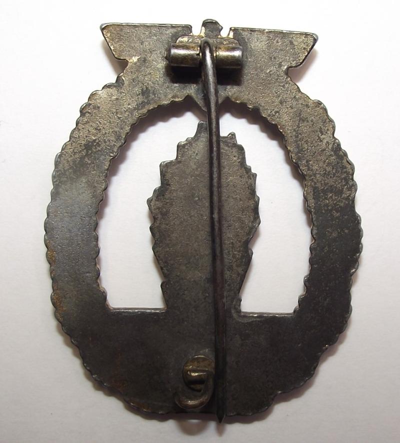 Unmarked Kriegsmarine Minesweepers Badge. Unknown Maker.