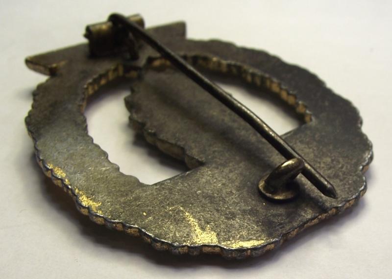 Unmarked Kriegsmarine Minesweepers Badge. Unknown Maker.