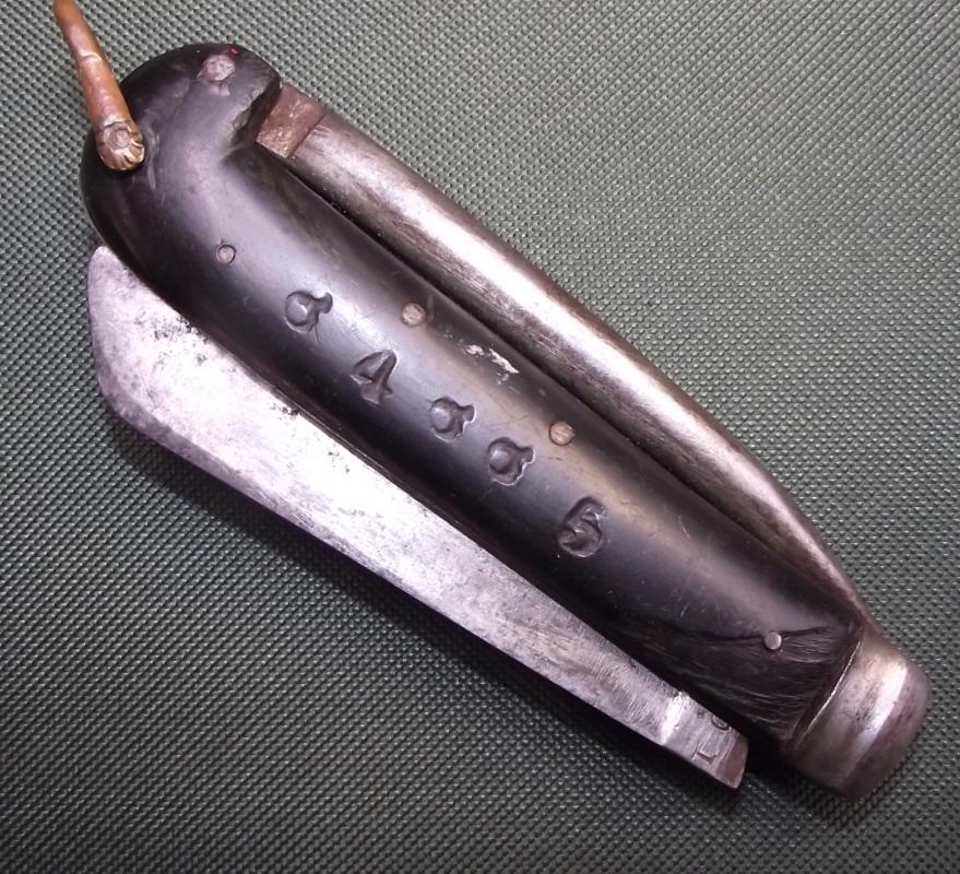 WD Marked Boer War Period Folding Knife.