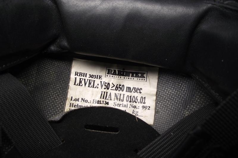 Irish Army Rabintex RBH Combat Helmet With Cover.