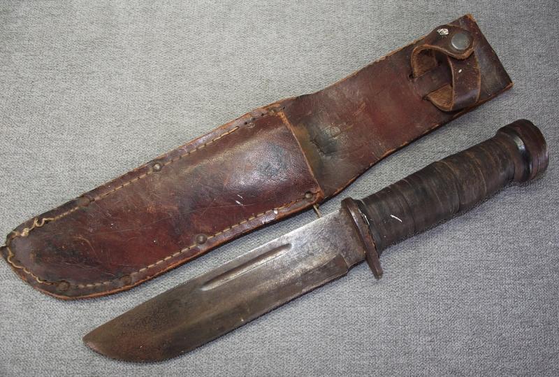 WW2 US Cattaraugus 2250 Quatermaster Utility Knife.