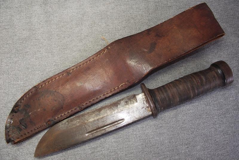 WW2 US Cattaraugus 2250 Quatermaster Utility Knife.