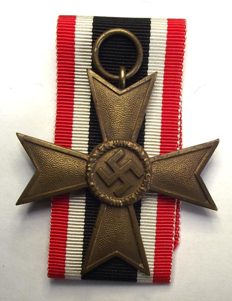 WW2 German KVK 2nd Class without Swords.