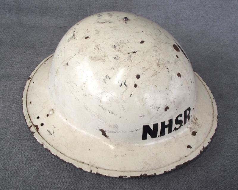 British NHSR, Mark II, Steel Helmet.