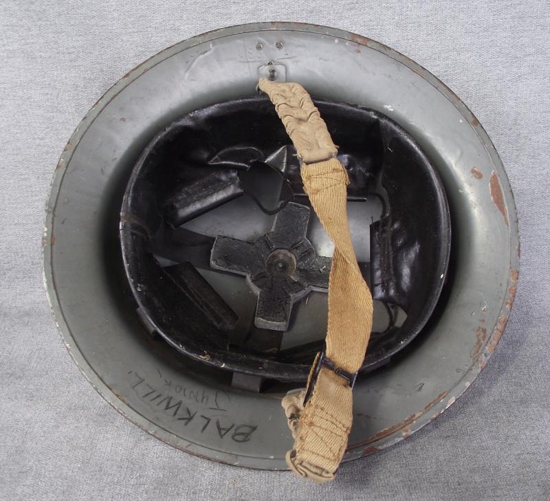 British NHSR, Mark II, Steel Helmet.
