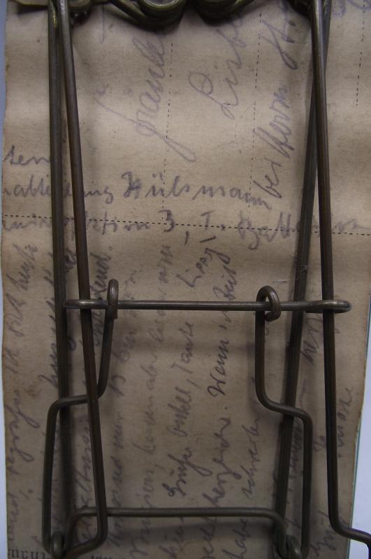 WW1 German Soldier with Pickelhaube Framed Photo.