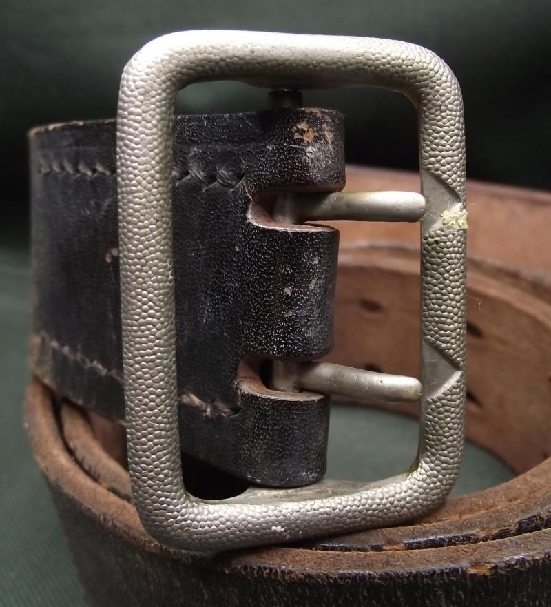 SS/Political RZM Marked Double Open-Claw Belt and Buckle.O&C.