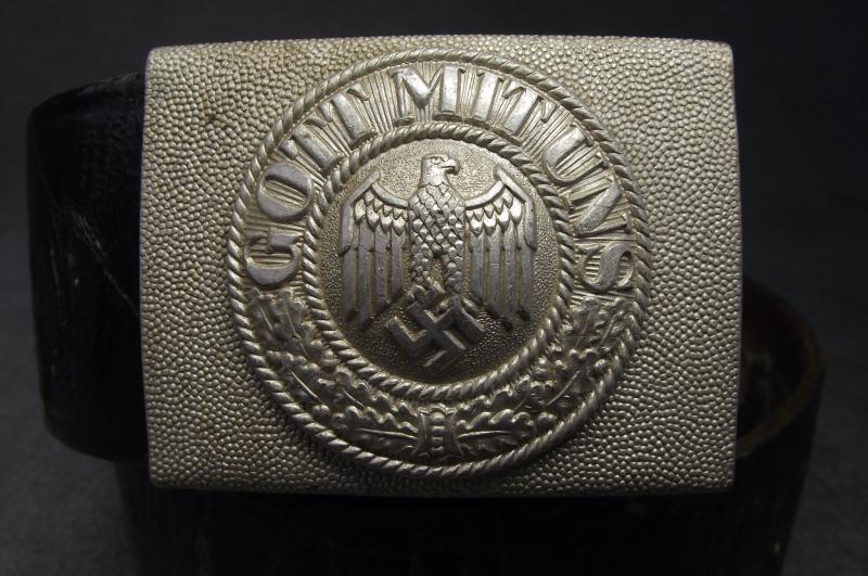 Named Heer Belt and Buckle.