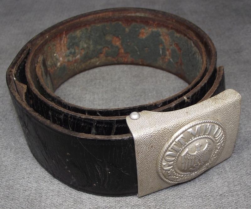 Named Heer Belt and Buckle.