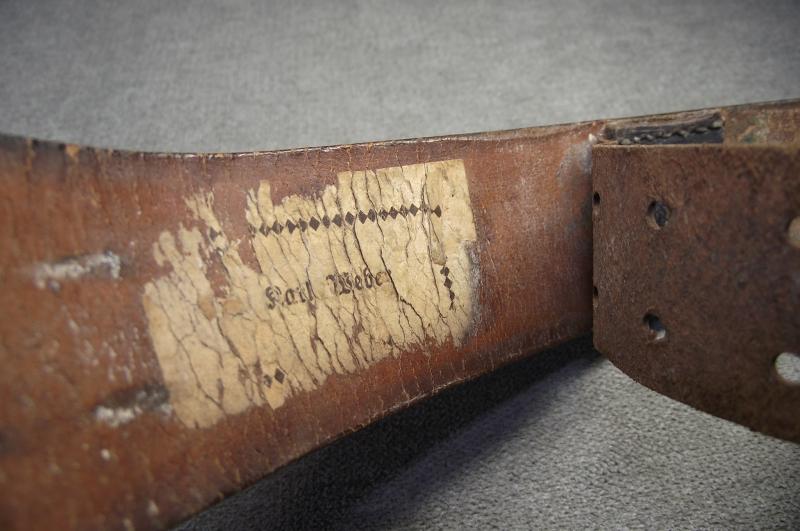 Named Heer Belt and Buckle.