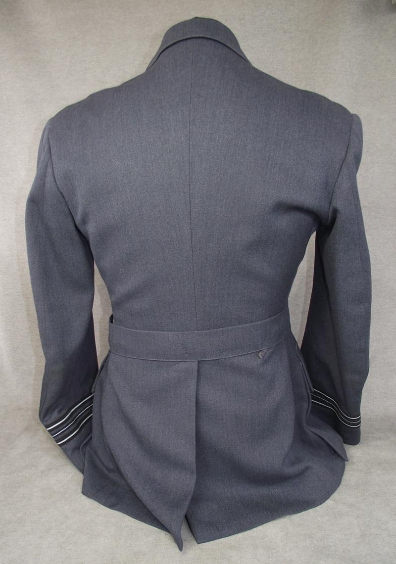 Named RAF Pilot Officer Tunic and Trousers Set. DFC, Vulcan Pilot.