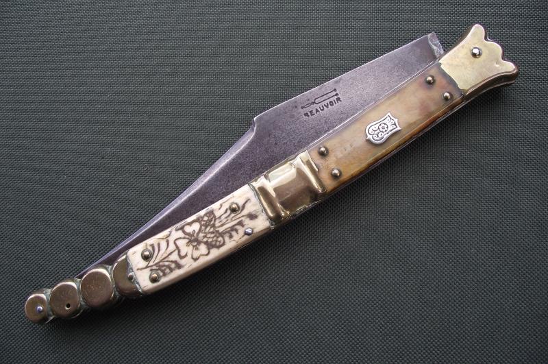 Vintage 19th Century Spanish Navaja Folding Knife.