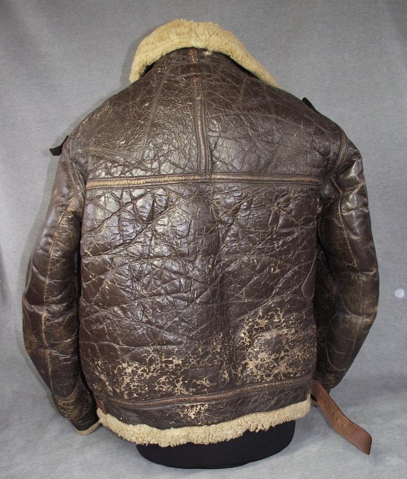 USAAF B-3 Shearling Leather Flight Jacket.