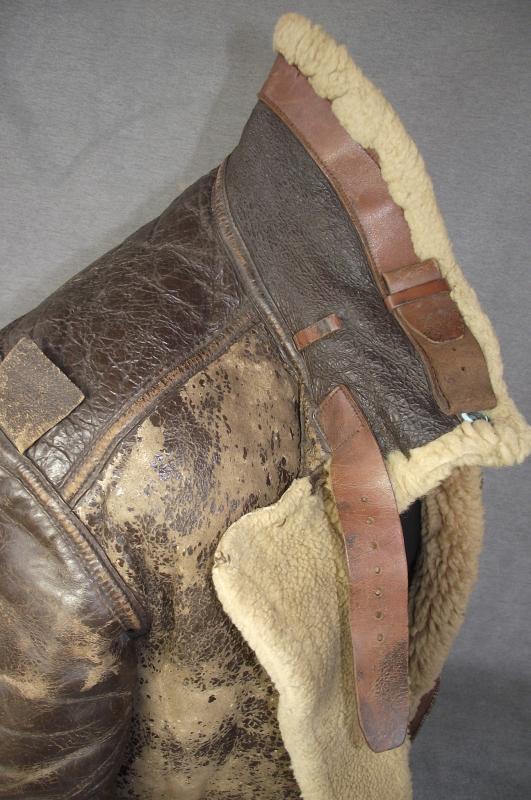 USAAF B-3 Shearling Leather Flight Jacket.