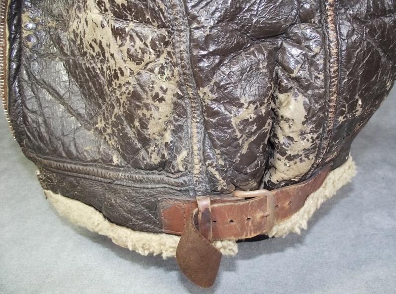 USAAF B-3 Shearling Leather Flight Jacket.
