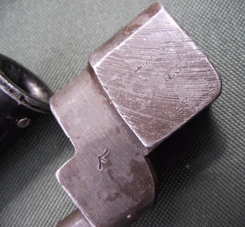 WW2 British No4 MKII Bayonet. Simplified, Howard & Bullough.