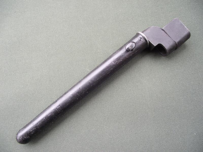 WW2 British No4 MKII Bayonet. Simplified with Plastic MKIII Scabbard.