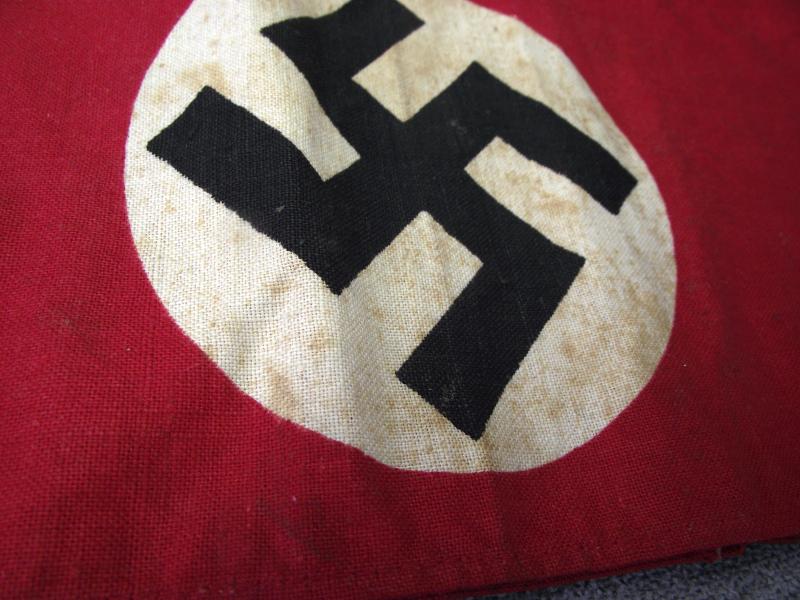 WW2 German NSDAP Armband. Welch Regiment Veterans Bring Back.