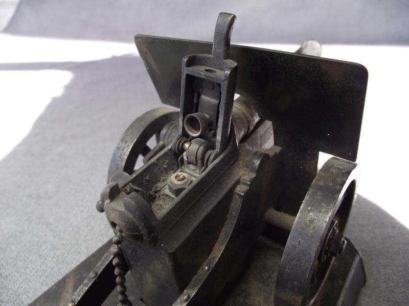 1930's Large Demley Artillery Field Gun Table Top Lighter.