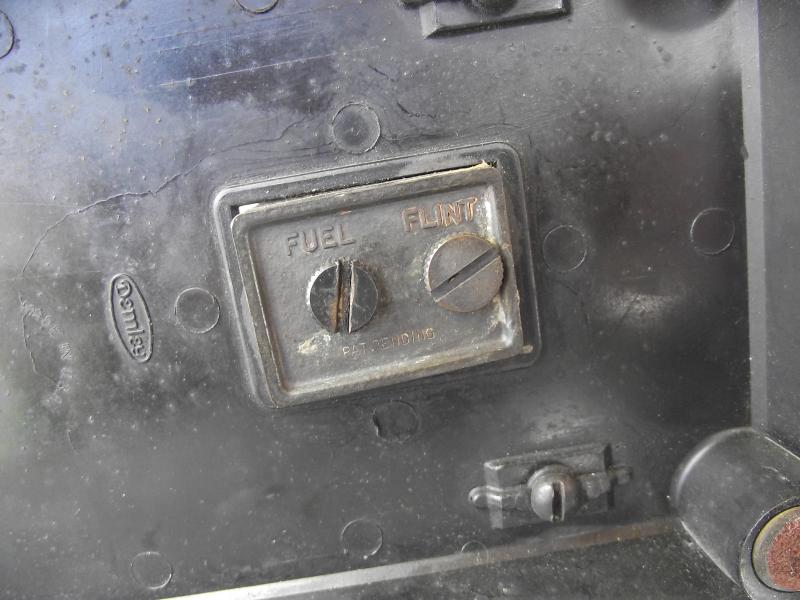 1930's Large Demley Artillery Field Gun Table Top Lighter.