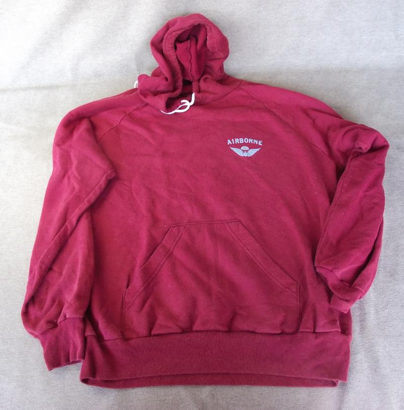 Canadian Parachute Regiment Sports Top Hoody.