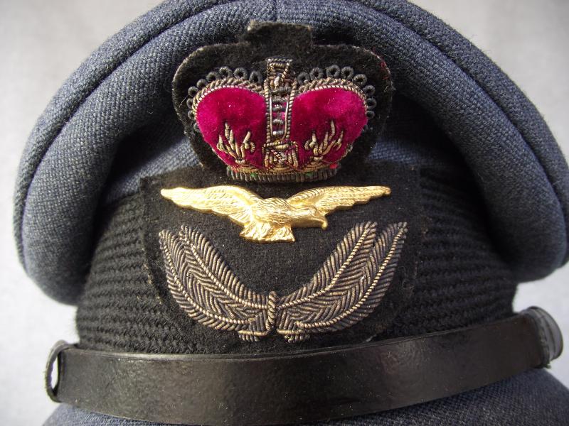 RAF Officers Visor Cap.