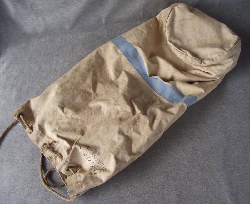1942 Named RAF Airmans Canval Kit-Bag.
