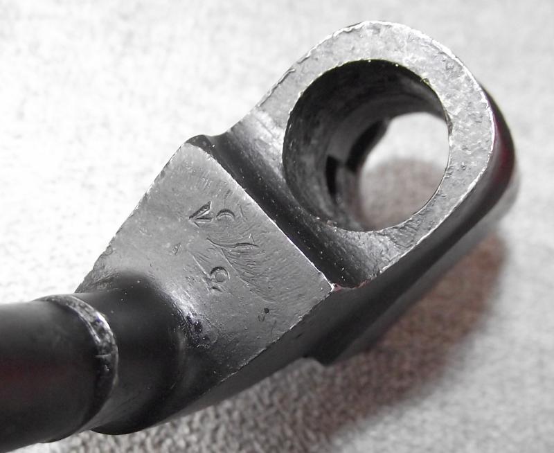 WW2 British No4 MKII Bayonet. Broad Arrow D, Prince Smith?