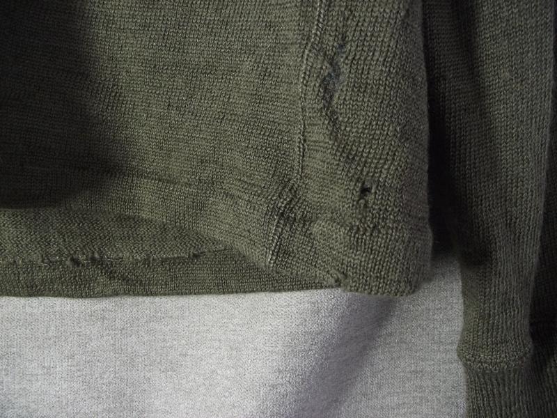 WW2 British Jungle Green Jumper.