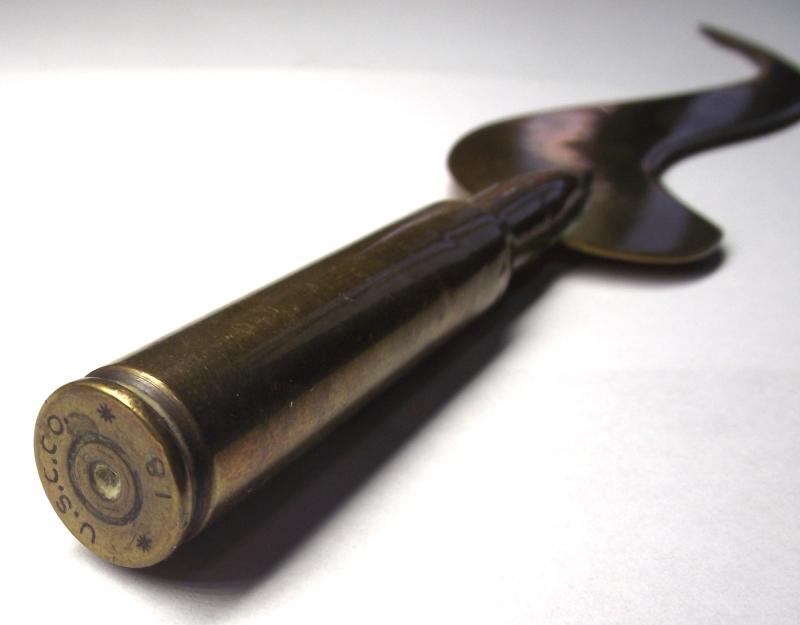 WW1 Bullet Souvenir Letter Opener. Lille.