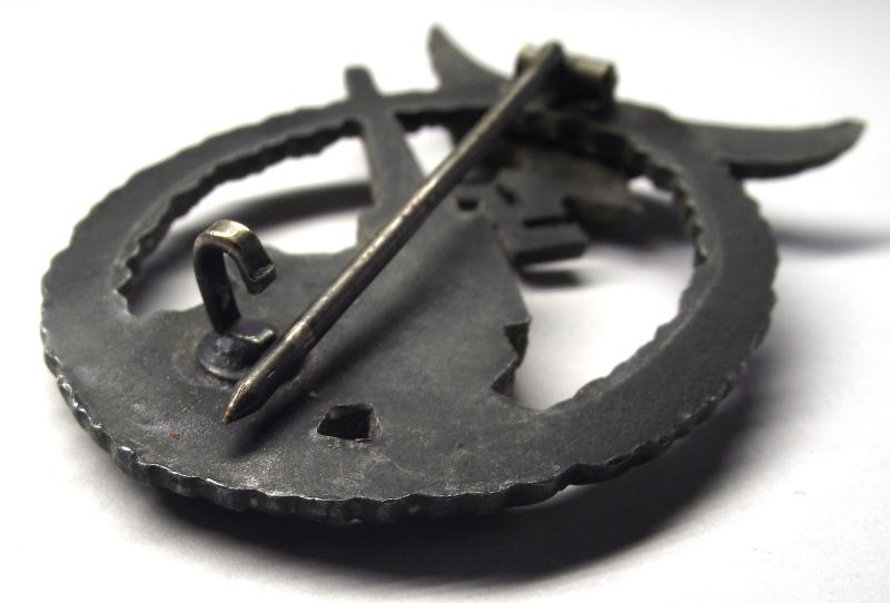 WW2 German Luftwaffe Flak Badge. Steinhauer & Luck.