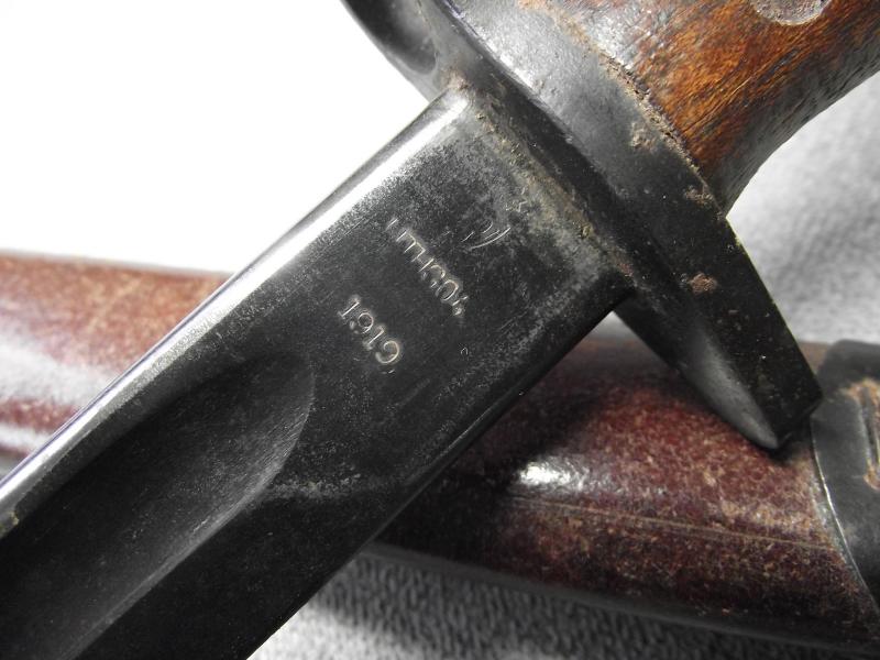 Scarce Lithgow, 1919 Dated, Matching Numbers 1907 Bayonet.