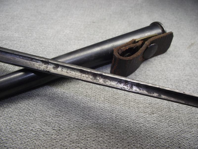 WW2 British ''Singer'' No4, MK I Cruciform Bayonet.