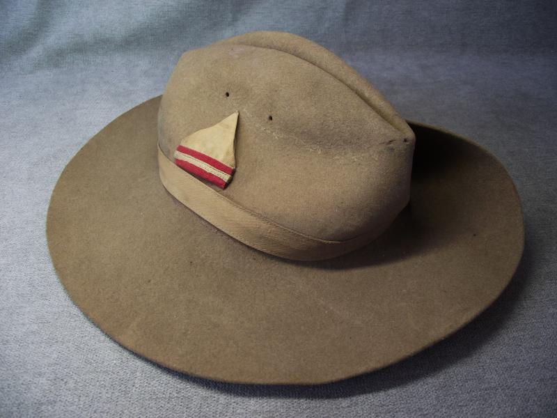 WW2 R.W.A.F.F. Slouch Hat with Formation Patch.