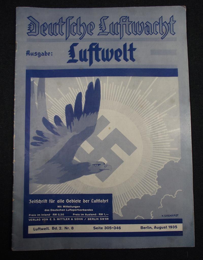 Deutsche Luftwacht Magazine, Periodical.