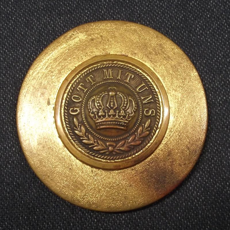 WW1 German Miltary Souvenir Hand/Pocket Mirror.