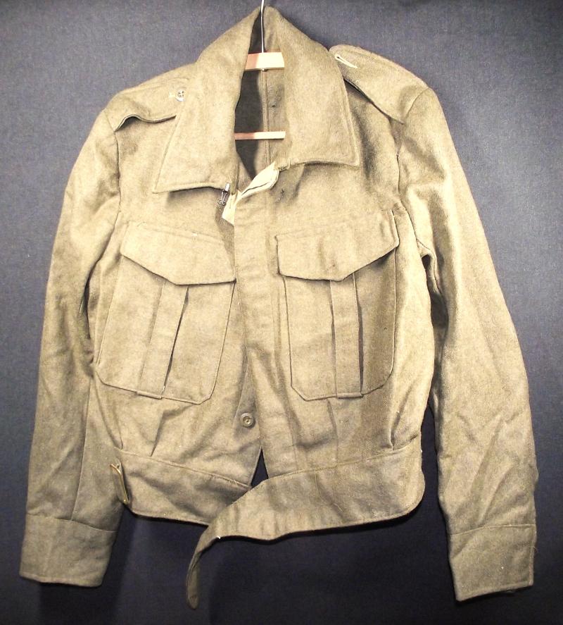 WW2 1940 Pattern South African Manufatured Battle Dress Jacket.