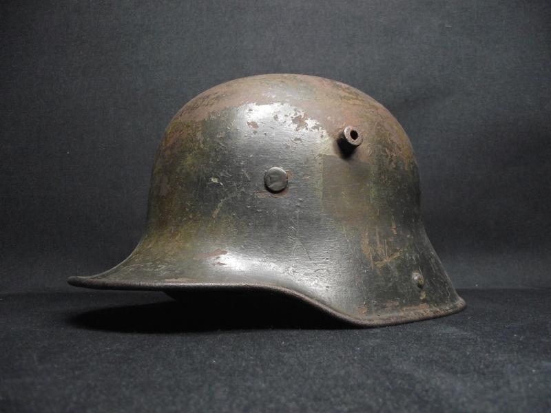 Battle Damage M16 Transitional Ex Double Decal Camouflage Helmet. NO PAYPAL PAYMENT !