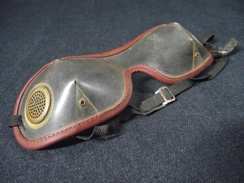British Parachuting Goggles.