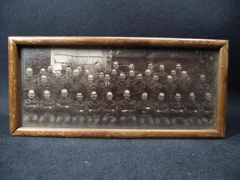 Souvenir Photo Top Wooden Box, Home Guard.