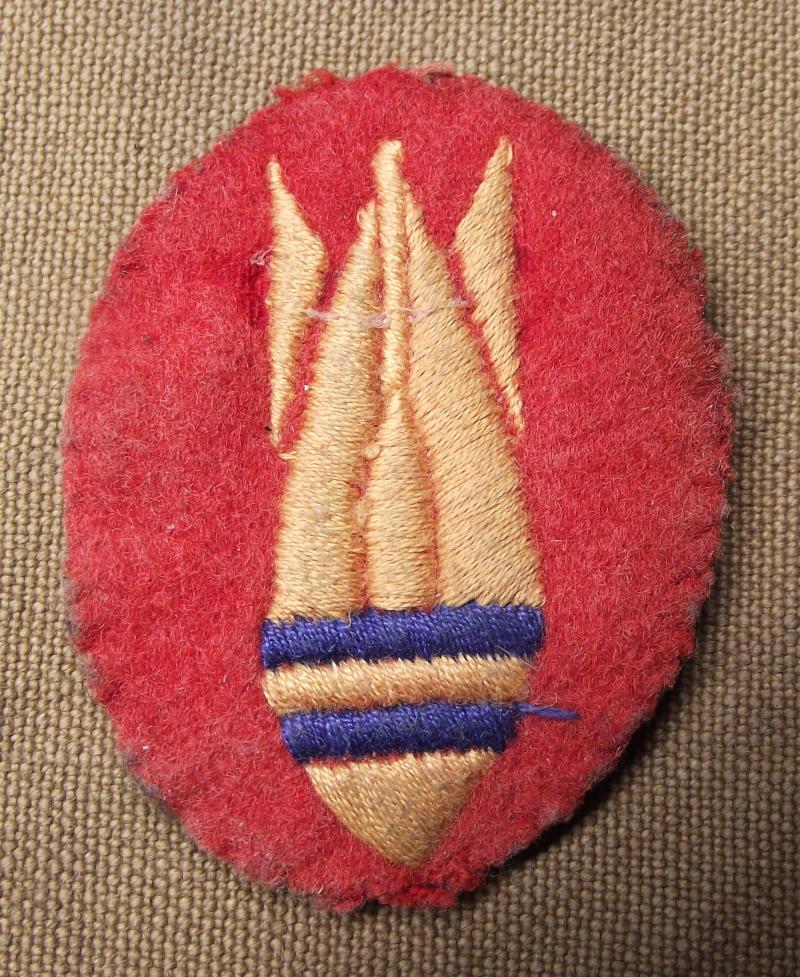 WW2 British Bomb Disposal Arm Patch.