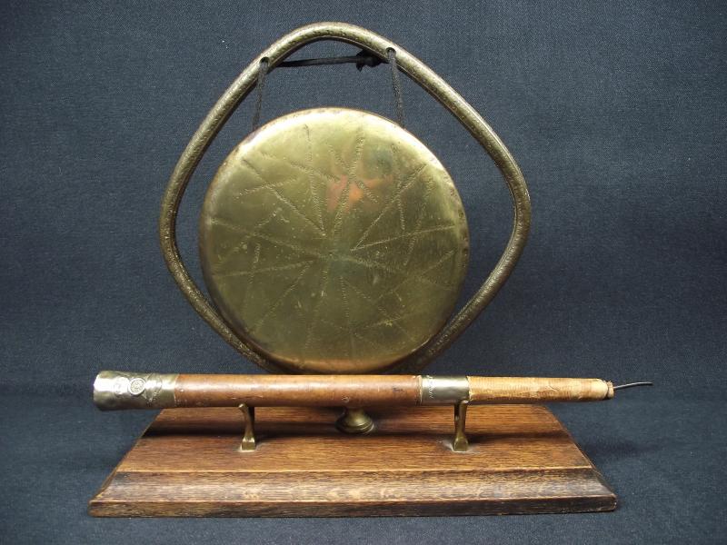Dinner Gong with Royal Artillery Striker.