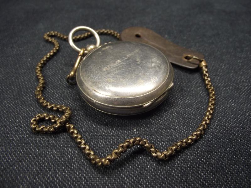1915 Dated Presentation Compass. G.L.Wallis, B Squadron, Berkishire Yeomanry. Gallipoli.
