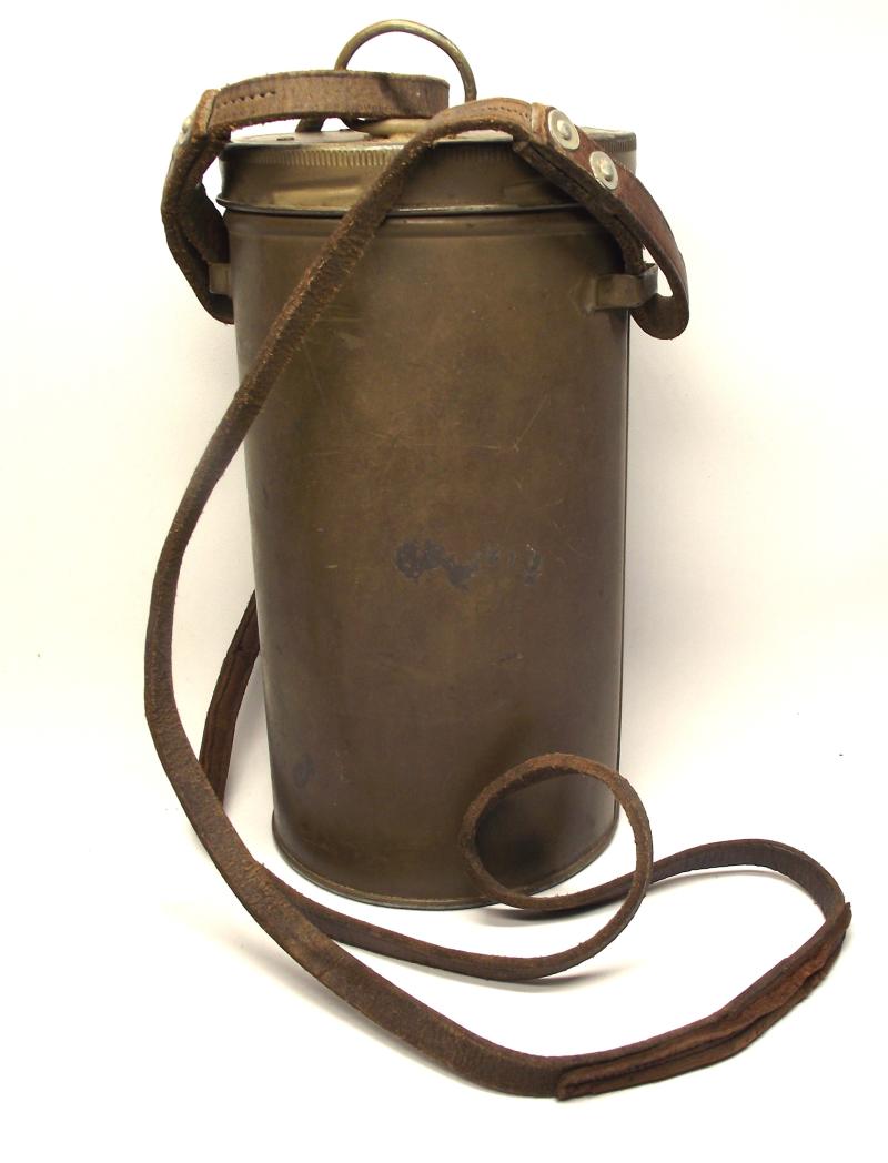 WW2 British Gas Mask Tin.