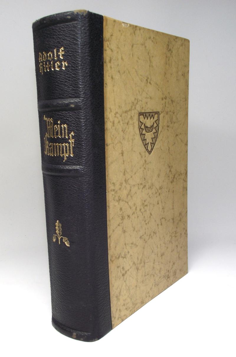 Adolf Hitler Mein Kampf. Wedding Edition. Kiel, 1939.