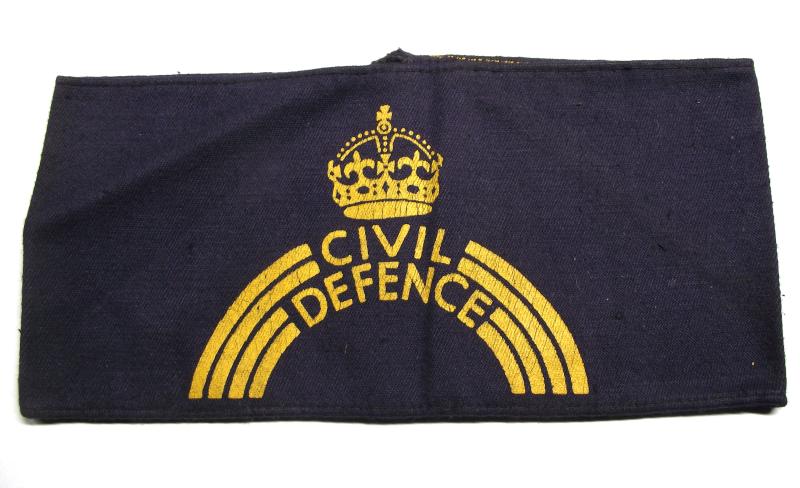 WW2 Printed Civil Defence Armband.