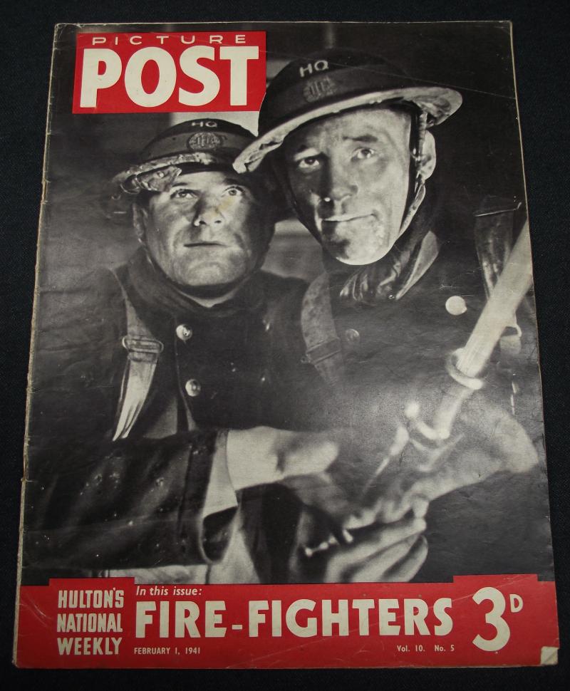 Picture Post, Fire-Fighters, Febuary 1-1941.